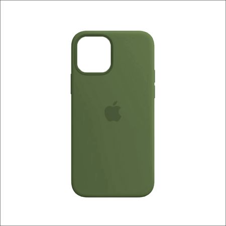 Case De Silicona Iphone 11 Verde Militar