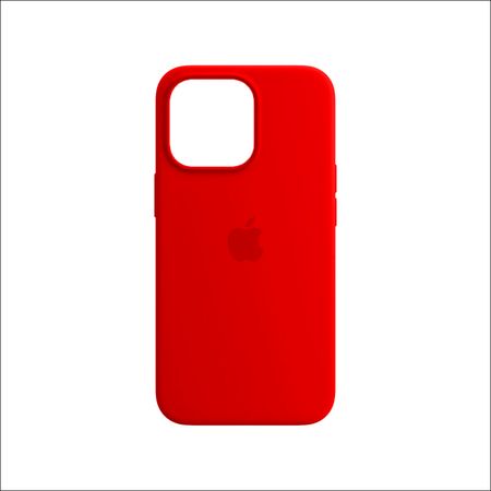 Case De Silicona Iphone 12 Rojo