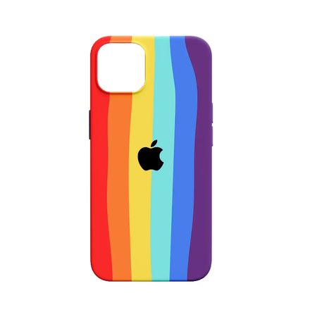 Case De Silicona Iphone 13 Arcoiris