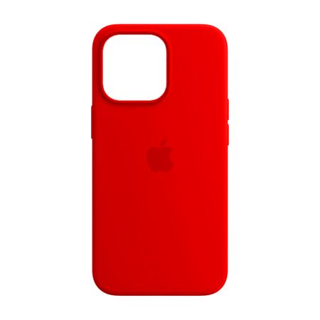 Case De Silicona Iphone 13 Rojo