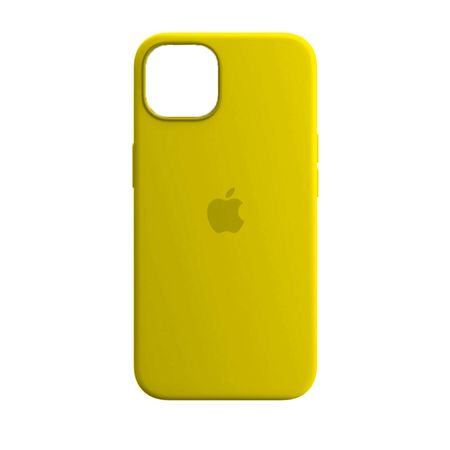 Case De Silicona Iphone 13 Mini Amarillo