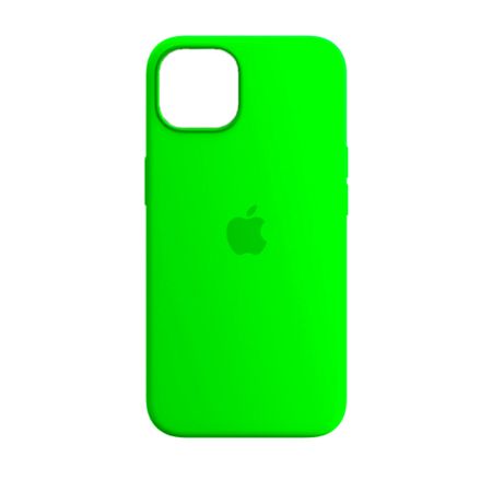 Case De Silicona Iphone 14 Plus Verde Neón