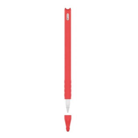 Case De Silicona Para Apple Pencil Segunda Generación - Rojo