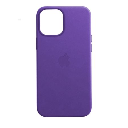 Case Cuero Magsafe IPhone 12 Lila