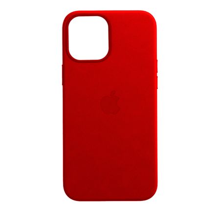 Case Cuero Magsafe IPhone 12 Rojo