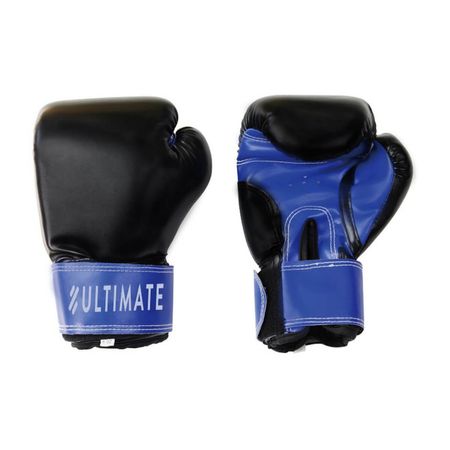 Guantes Boxeo Pro 12 oz Negro/Azul