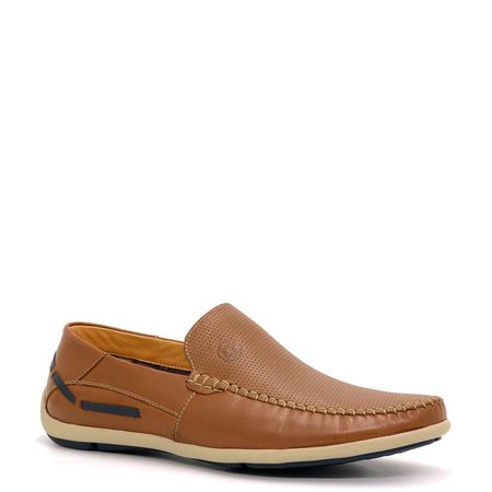 Zapatos Casuales de Cuero para Hombre CONTERS ES22-400 Marron Talla 38