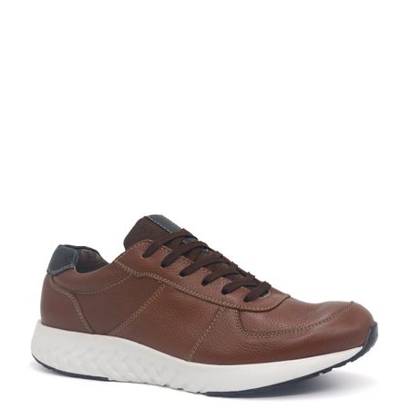 Zapatos Casuales de Cuero para Hombre KAIDA 21YOGY1 Marron Talla 39