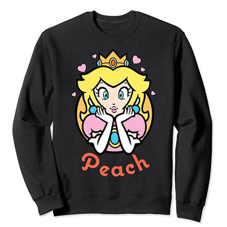 Polera Sin Capucha Princesa Mario Bross Talla M