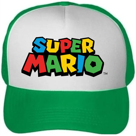 Gorra Super Mario Bros Color verde