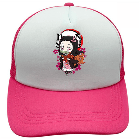 Gorra Nezuko Demon Slayer Color Rosado