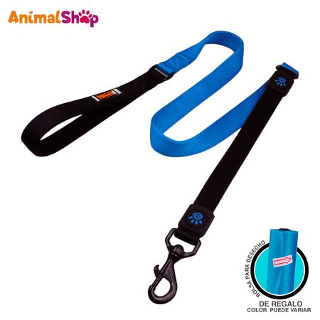 Correa De Perro Doco Shock Absorbing 1.21 cm L Azul 2.5 X 120 cm