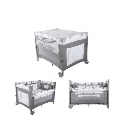 Cuna Corral ALWAYS TOGETHER MARENGO ZK005 Gris