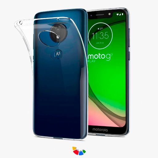 Mica + Funda Moto G9 Play Transparente Anti Golpes