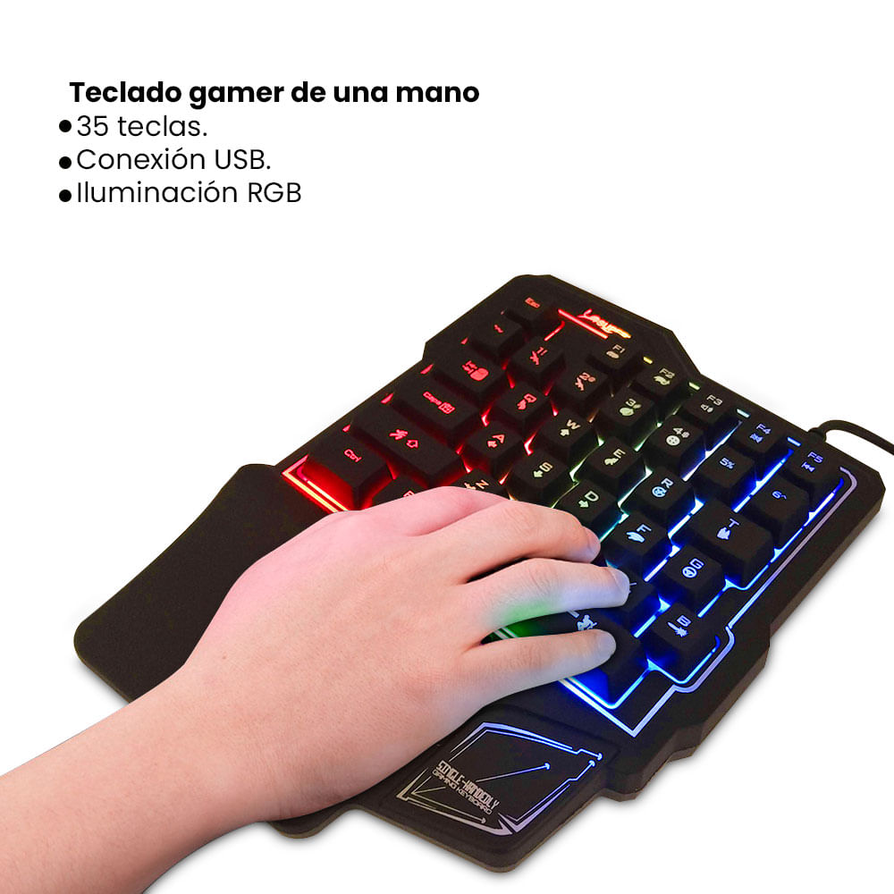 Kit Gamer para Celular: Teclado Mouse Adaptador | plazaVea - Supermercado