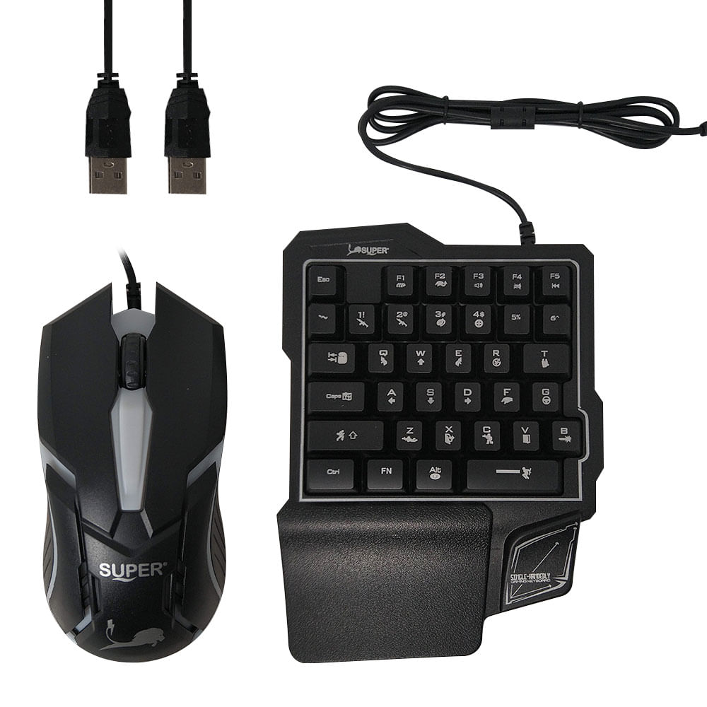 Kit Gamer para Celular: Teclado Mouse Adaptador | plazaVea - Supermercado
