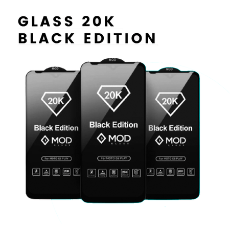 Mica Protector de Pantalla para Xiaomi Note 9 PRO Black 20K Transparente
