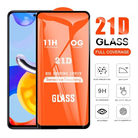 Mica for Xiaomi Redmi 9A Protector 21D de Vidrio Templado