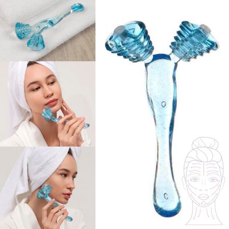 2 rodillos Azul Claro