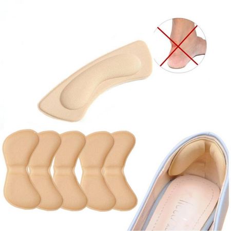 5 Pares Protectores Parche Adhesivo para Talón Anti-ampollas