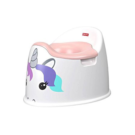 Bacín blanco unicornio Fisher Price Aprende a ir al baño