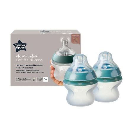 Biberón Closer To Nature Silicona Tommee Tippee 5Oz X 2