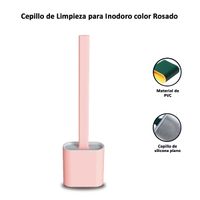 Cepillo de Limpieza para Inodoro de Rosado