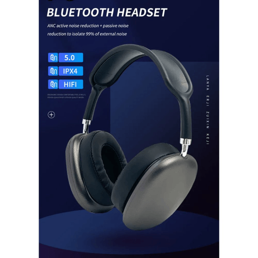 GENERICO Auriculares Inalámbricos Bluetooth P9 Plus Cancelación Ruido AZUL