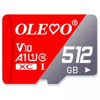 MEMORIA MICRO SD 512 GB OLEVO – 4K – U1 – V10 – HD