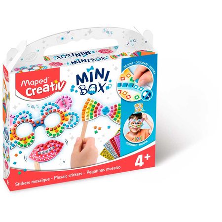 Mini Box Maped Creativ Stickers Mosaico