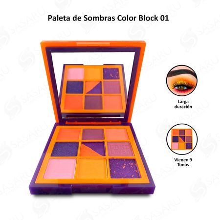 Paleta de Sombras Color Block 01