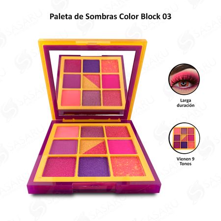 Paleta de Sombras Color Block 03