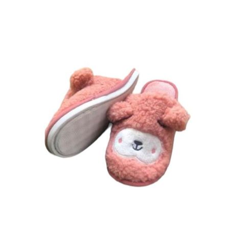 Pantuflas Para Damas Modelo Klu Carnero Coral Talla 22