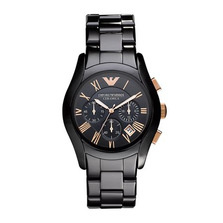 Reloj Emporio Armani AR1410 Black Ceramic para Caballero