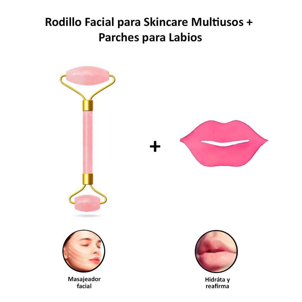 Rodillo Facial Para Skincare Multiusos Mascarilla De Colágeno