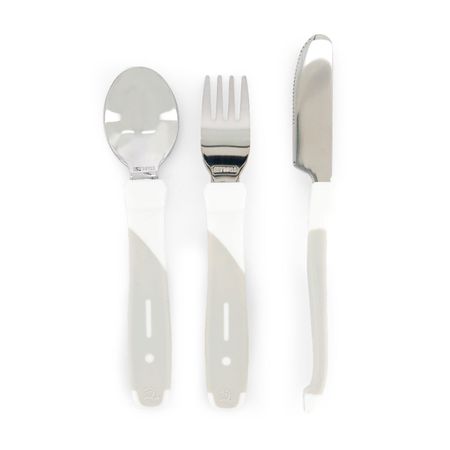 Set de Cubiertos de Metal Twistshake 12+m Blanco