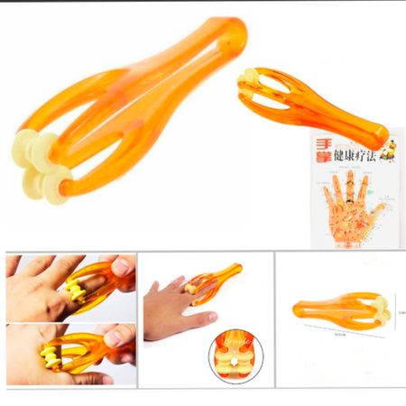 Rodillo Masajeador de Mano Dedos Acupuntura de Articulación