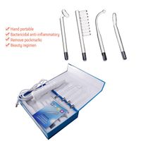 Dispositivo Portátil de Alta Frecuencia Antiedad Varita Fascial y Cabello Electrodos