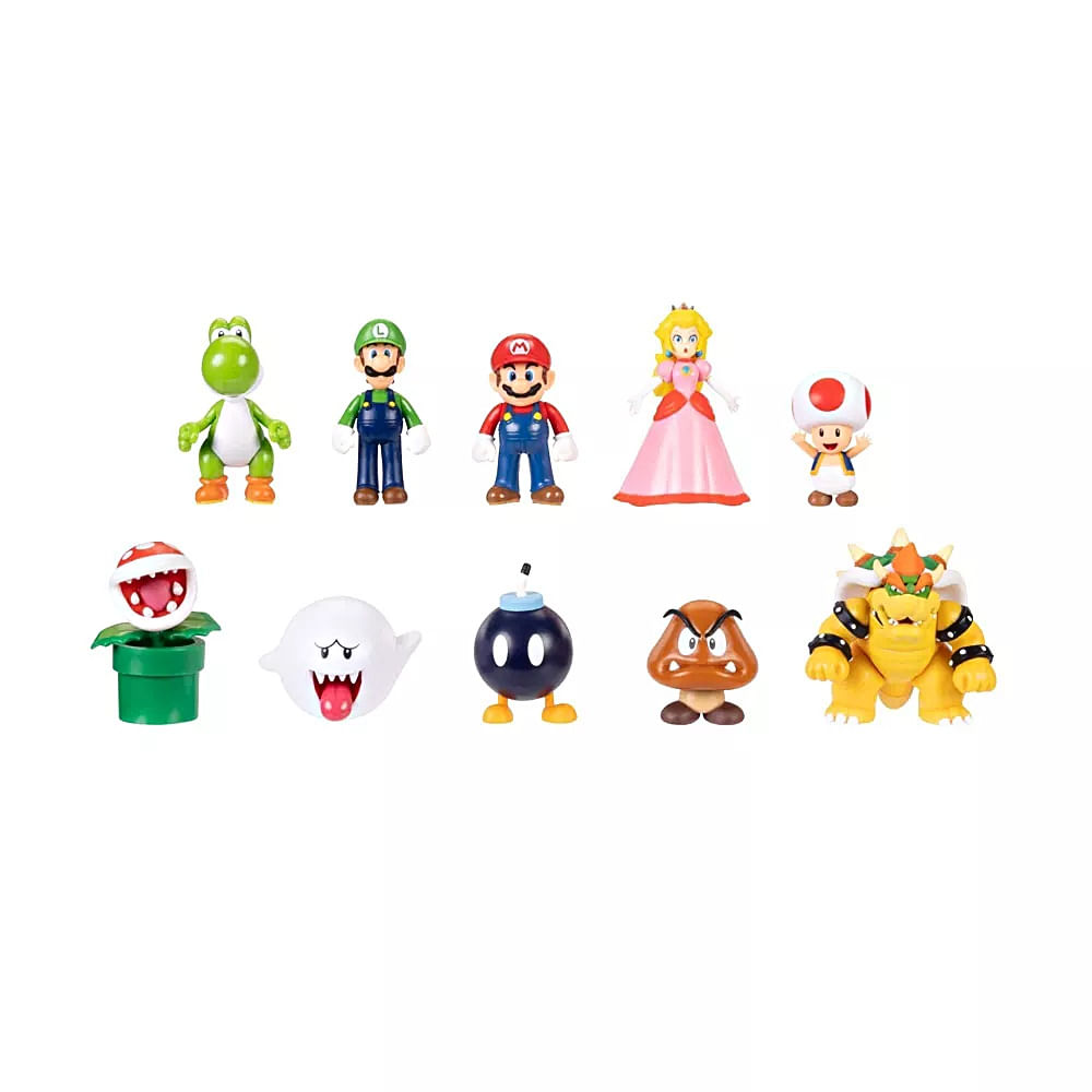 Set de Figuras de Colección Super Mario Nintendo