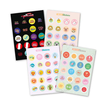 Set de Stickers Ingenial Diver X4