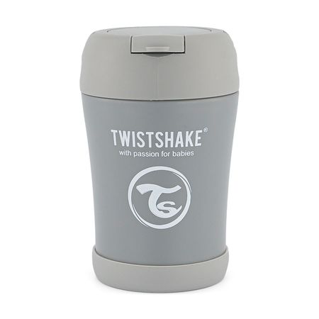 Termo Insulado para Alimentos Twistshake 350ml Gris