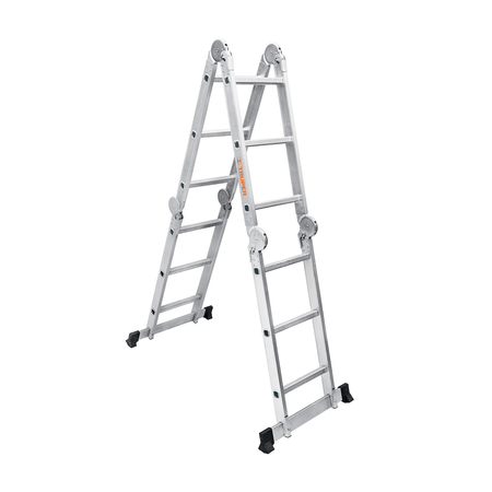 Truper Escalera multiposición 12 peldaños Tipo I