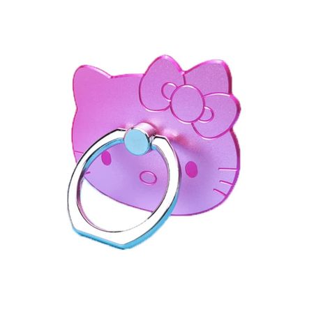 Soporte Pop Metálico para Teléfono Celular Tipo Anillo Hello Kitty 1