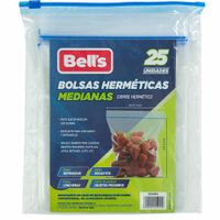 Bolsas Herméticas BELL'S Mediana 25un