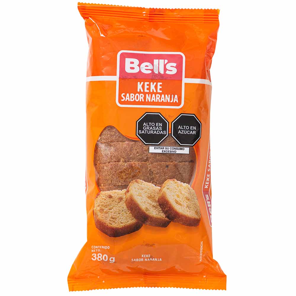 Keke de Naranja BELL'S Bolsa 380g