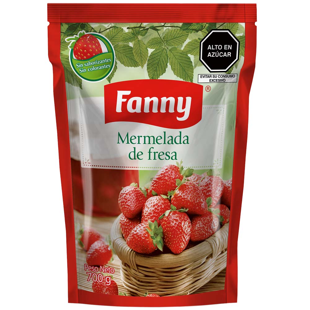 Mermelada de Fresa FANNY Doypack 700g