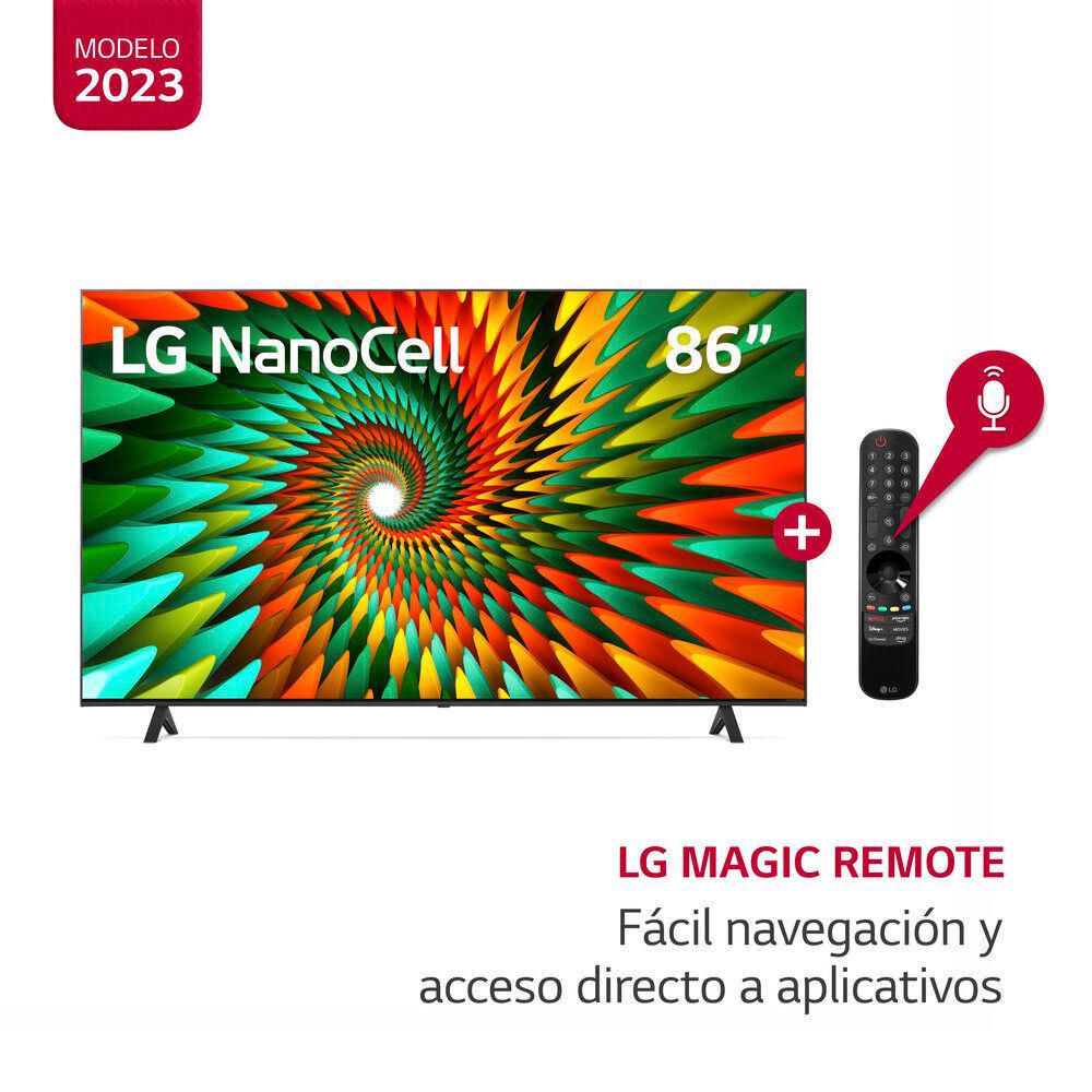 Televisor LG 86" 86NANO77SRA Nanocell 4K