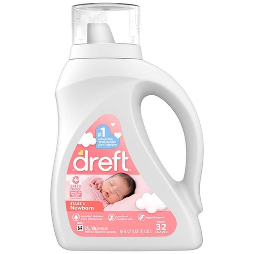 Detergente líquido para ropa, suave para bebé All Baby 2.6 Litros