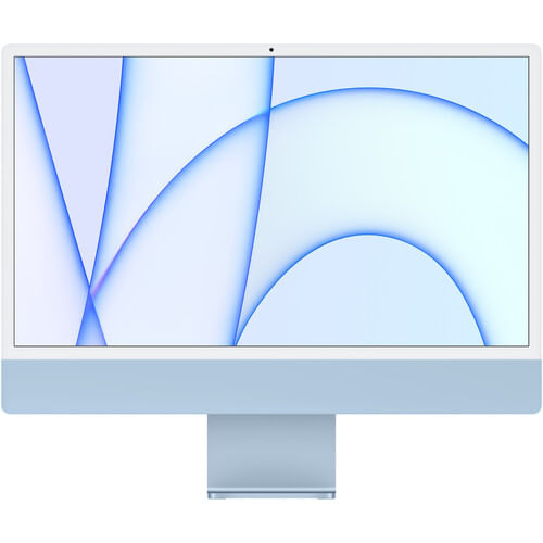 Apple 24 ""iMac con chip M1 (mediados de 2021, azul)