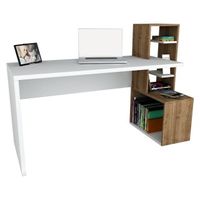 Escritorio Starhome Barcelona Blanco Y Beige